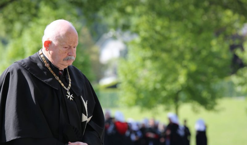 Grand Master Order of Malta: “Malades and their families in my prayers”