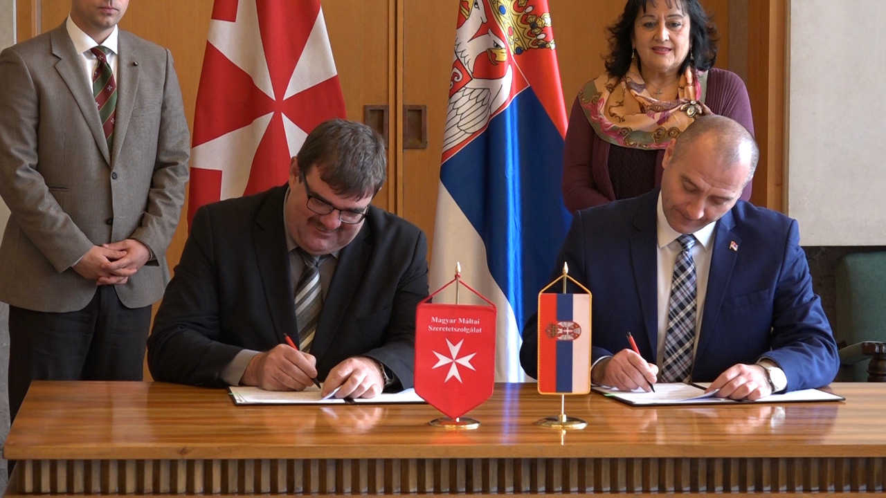 The Protocol for Cooperation between the Government of Serbia and The Hungarian Charity Service of the Order of Malta has been signed