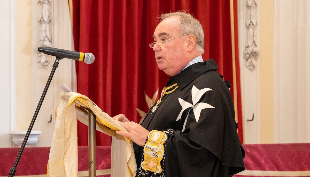 Fra’ John T. Dunlap is the new Lieutenant of the Grand Master