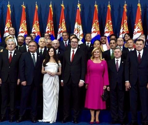 Ambassador di Luca at the inauguration ceremony of the new President of the Republic of Serbia Aleksandar Vucic